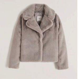 Abercrombie & Fitch | Faux Fur Jacket / Coat